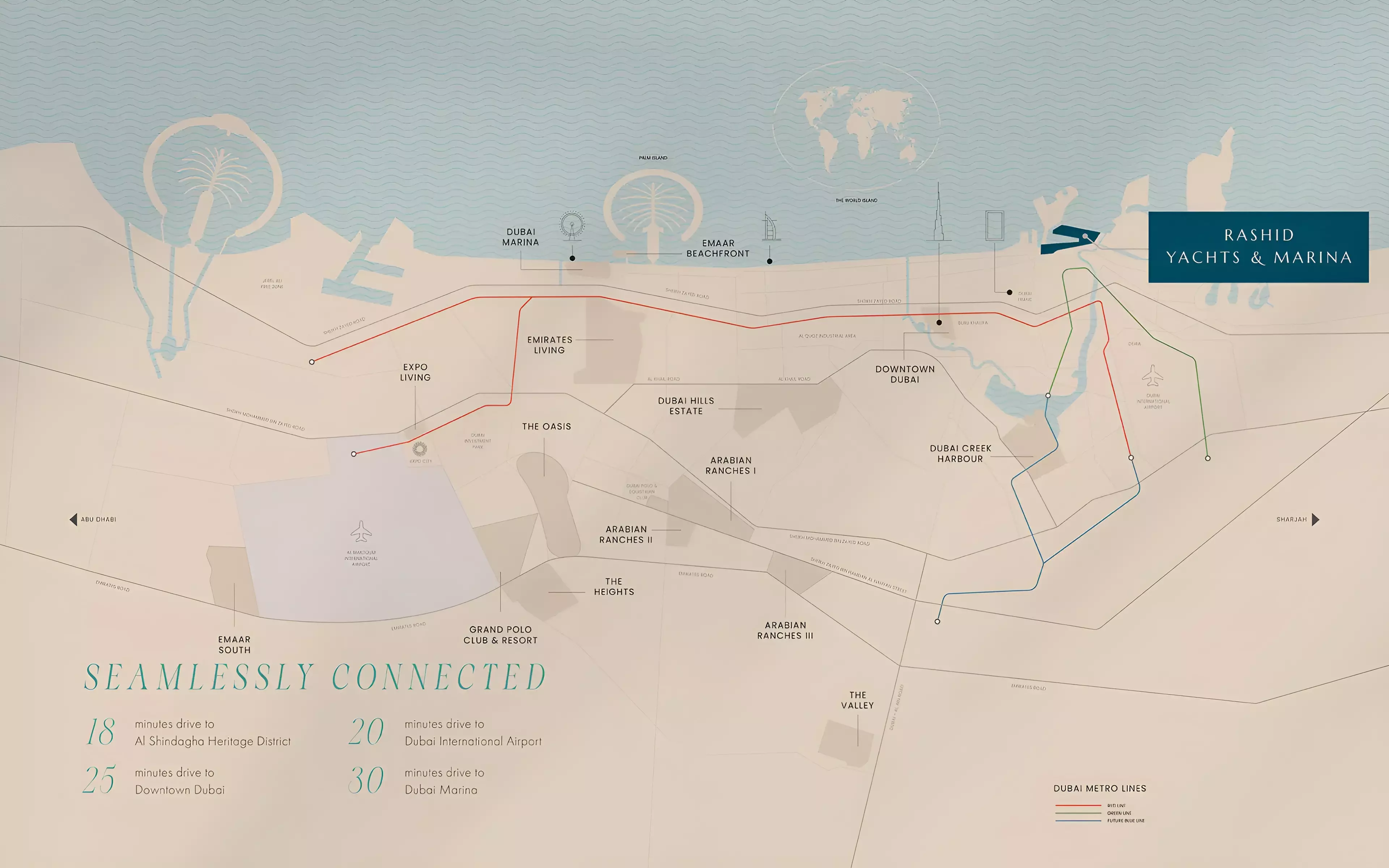 3 bedroom apartment in Mina Rashid with Marina View view - Image 2