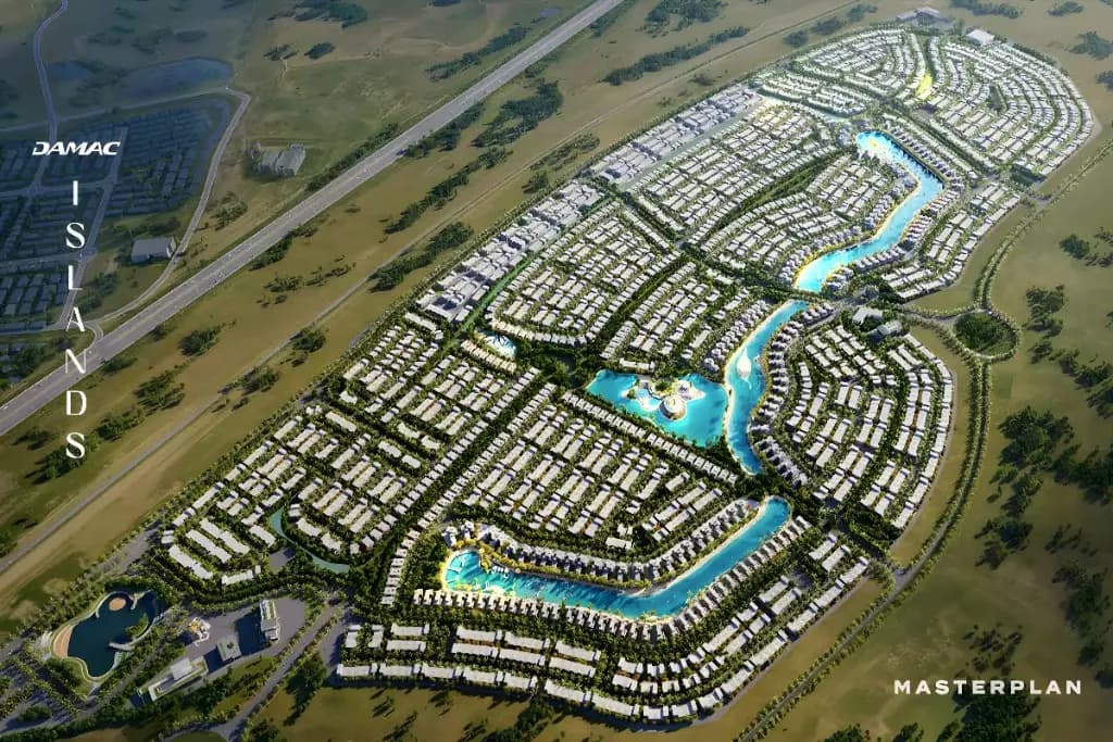 5 bedroom townhouse in DAMAC Islands with Waterfront View view - Image 2